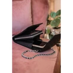 MOSZ Telefoontasje Quilted Black Brushed Silver -Eastpak Verkoop a28c0450