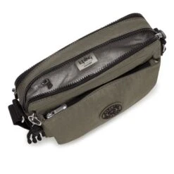 Kipling Abanu Medium Crossbody Green Moss -Eastpak Verkoop abanu m green moss 3
