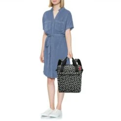 Reisenthel Allrounder R Backpack Signature Black -Eastpak Verkoop allrounder r signature black 4