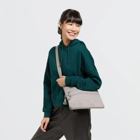 Kipling Alvar Schoudertas Grey Gris 6 Kipling Alvar Schoudertas Grey Gris - Afbeelding 6
