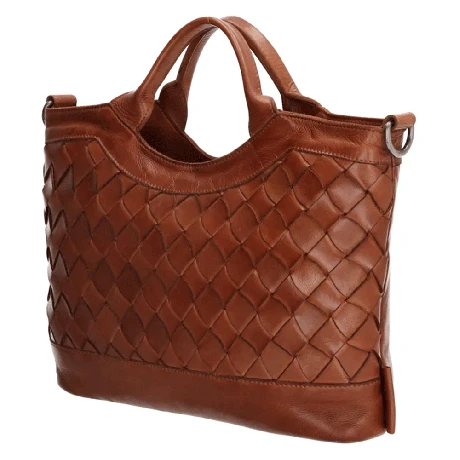 Micmacbags Artisan Handtas Bruin 2 Micmacbags Artisan Handtas Bruin - Afbeelding 2