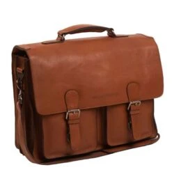 Chesterfield Idaho Laptoptas 15.6" Cognac