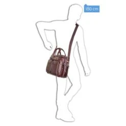 Piquadro Blue Square Expandable Computer Case 15" Mahogany -Eastpak Verkoop ca2765b2 mo dett10