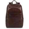 Piquadro Blue Square Computer Backpack 14" Mahogany