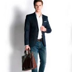 Piquadro Blue Square Expandable Slim Computer Bag 15.6" Night Blue -Eastpak Verkoop ca4021b2 mo dett10 1 2 1