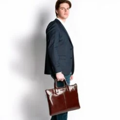 Piquadro Blue Square Expandable Slim Computer Bag 15.6" Night Blue -Eastpak Verkoop ca4021b2 mo dett9 2 1