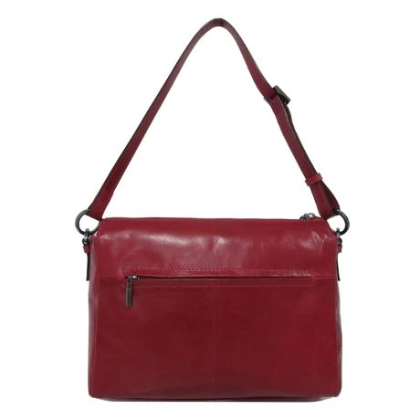 Claudio Ferrici Pelle Vecchia Shoulder Bag Red 2 Claudio Ferrici Pelle Vecchia Shoulder Bag Red - Afbeelding 2