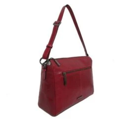 Claudio Ferrici Pelle Vecchia Shoulder Bag Red 5 Claudio Ferrici Pelle Vecchia Shoulder Bag Red -Eastpak Verkoop cf 22048 015 1 3 1