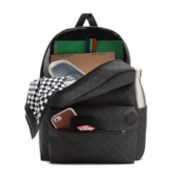 Vans Old Skool Check Rugzak Black / Charcoal -Eastpak Verkoop check blackcharcoal 2