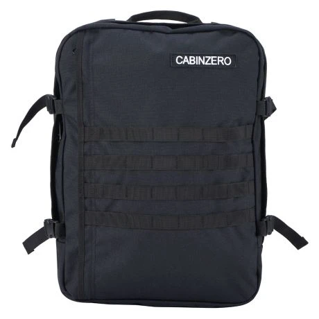 CabinZero Military 44L Lightweight Cabin Bag Absolute Black 1 CabinZero Military 44L Lightweight Cabin Bag Absolute Black