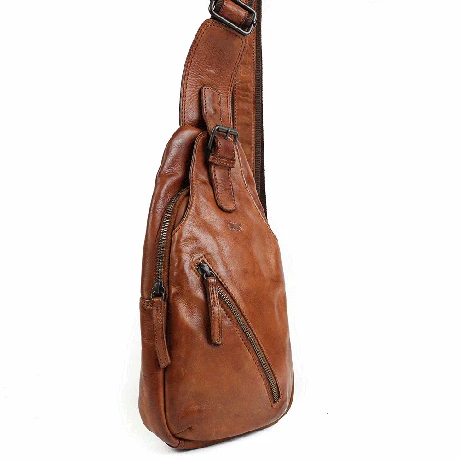 Bear Design Daley Crossbody Tas Cognac 4 Bear Design Daley Crossbody Tas Cognac - Afbeelding 4
