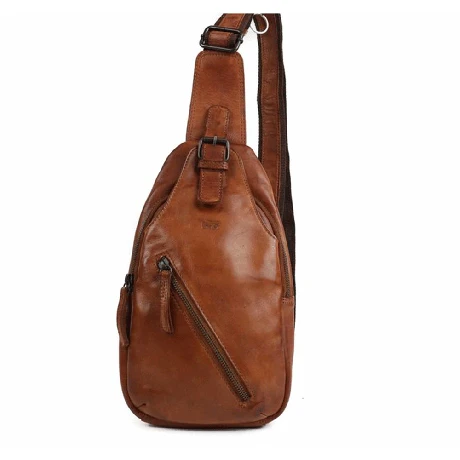 Bear Design Daley Crossbody Tas Cognac 1 Bear Design Daley Crossbody Tas Cognac