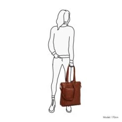 Daniel Ray Glendale Shopper Crossbody Tas Cognac -Eastpak Verkoop dr18.1107 6 high res