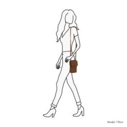 Daniel Ray Fort Collins Crossbody Telefoontasje Cognac -Eastpak Verkoop drl16.1181.31 cognac 1