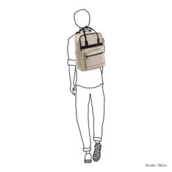 Daniel Ray Birmingham Waterproof Rugtas 15.6" Gebroken Wit -Eastpak Verkoop drs25.1120.05 off white 3