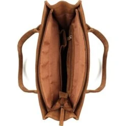 DSTRCT Portland Road Shopper Medium Cognac -Eastpak Verkoop dstrct dames leren shopper small portland road cognac lataza 4