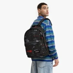 Eastpak Out Of Office Rugzak Tags Black -Eastpak Verkoop ek000767 2e7 alt004 uc250870 mhigh
