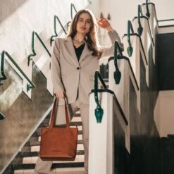 Chesterfield Florida Shopper Cognac -Eastpak Verkoop florida cognc