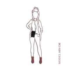 MOSZ Telefoontasje Quilted Off White Light -Eastpak Verkoop formaat