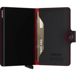 Secrid Mini Wallet Portemonnee Fuel Black-Red -Eastpak Verkoop image 2 9 1