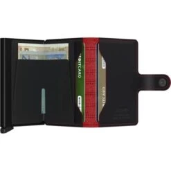 Secrid Mini Wallet Portemonnee Fuel Black-Red -Eastpak Verkoop image 3 5 5