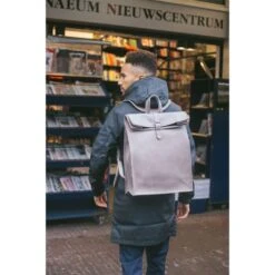 Laauw AMS The Nine Streets Backpack Grey -Eastpak Verkoop img 5205