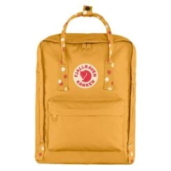 Fjallraven Fjällräven Kanken Rugzak Ochre Confetti Pattern -Eastpak Verkoop kanken 23510 160 916 a main fjr