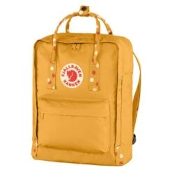 Fjallraven Fjällräven Kanken Rugzak Ochre Confetti Pattern -Eastpak Verkoop kanken 23510 160 916 f main fjr