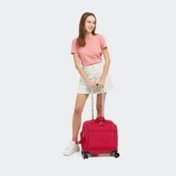 Kipling New Storia 25L Trolley Schooltas True Pink -Eastpak Verkoop kpki405009f 9