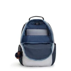 Kipling Seoul Rugzak True Blue Grey -Eastpak Verkoop kpki5140u84 3