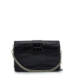 MOSZ Krisbag Telefoontasje Croco Black Silver -Eastpak Verkoop krisbag croco black achterkant