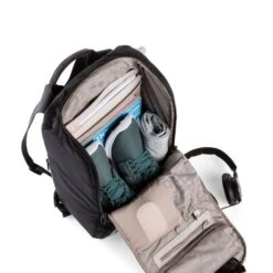 Salzen Alpha Backpack Leather Charcoal Black -Eastpak Verkoop large jpg zen bac 005 801 salzen sleek line alpha backpack leather charcoal black 5