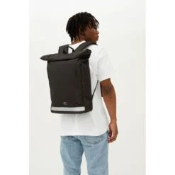 Lefrik Eco Roll Backpack 15" Reflective Black -Eastpak Verkoop lefrik ecommerce 202024464