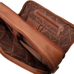 Chesterfield Soft Class Arizona Laptoptas 15" Cognac -Eastpak Verkoop leren laptoptas cognac arizona 1