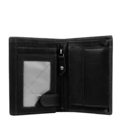 Chesterfield Hazel RFID Portemonnee Black -Eastpak Verkoop leren portemonnee zwart hazel rfid 1