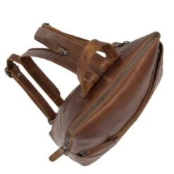 Chesterfield Amanda Rugzak Cognac -Eastpak Verkoop leren rugzak cognac amanda 1