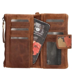 Micmacbags Masterpiece Portemonnee Cognac -Eastpak Verkoop micmac portemonnee cognac 3