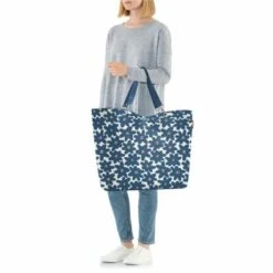 Reisenthel Shopper XL Daisy Blue -Eastpak Verkoop model xl blue