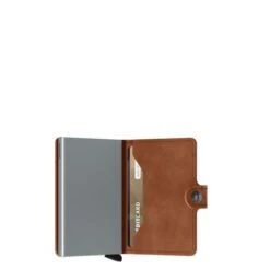 Secrid Mini Wallet Portemonnee Vintage Cognac Silver 8 Secrid Mini Wallet Portemonnee Vintage Cognac Silver -Eastpak Verkoop mwcogsil1