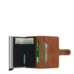 Secrid Mini Wallet Portemonnee Vintage Cognac Silver 9 Secrid Mini Wallet Portemonnee Vintage Cognac Silver -Eastpak Verkoop mwcogsil31