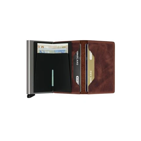 Secrid Slim Wallet Portemonnee Vintage Brown 3 Secrid Slim Wallet Portemonnee Vintage Brown - Afbeelding 3