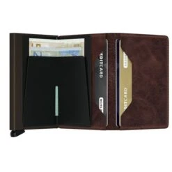 Secrid Slim Wallet Portemonnee Vintage Chocolate -Eastpak Verkoop open s vintage chocolate