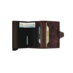 Secrid Twin Wallet Portemonnee Vintage Chocolate -Eastpak Verkoop open t vintage chocolate
