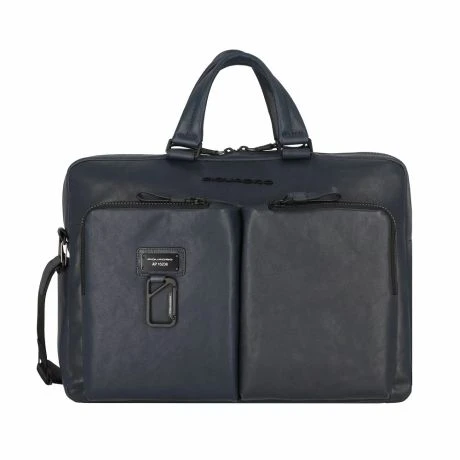 Piquadro Harper Laptop 15"/ IPad 12,9" Briefcase Blue 1 Piquadro Harper Laptop 15"/ IPad 12,9" Briefcase Blue