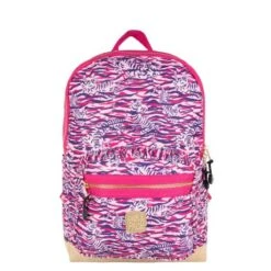 Pick & Pack Rugzak M Tiger Skin Rosa