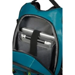 Samsonite Ecodiver Laptop Rugzak M Petrol Blue/Lime -Eastpak Verkoop prod col 140871 a012 interior