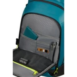 Samsonite Ecodiver Laptop Rugzak M Petrol Blue/Lime -Eastpak Verkoop prod col 140871 a012 interioral organisation