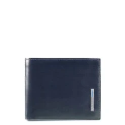 Piquadro Blue Square Men's Wallet With Flip Up/Coin Pocket Night Blue -Eastpak Verkoop pu4518b2r blu2 dett2