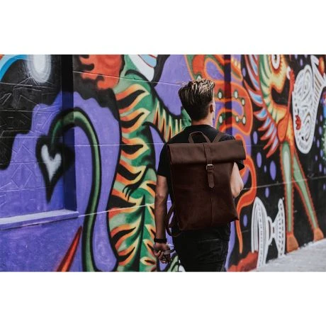 Laauw RAW Tribunal Rugzak Dark Brown 6 Laauw RAW Tribunal Rugzak Dark Brown - Afbeelding 6