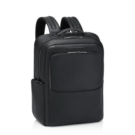 Porsche Design Roadster Leren Laptoprugtas L 15" Black 1 Porsche Design Roadster Leren Laptoprugtas L 15" Black